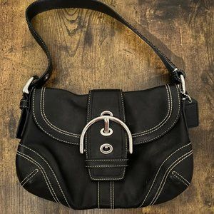 Coach Signature Sufflette leather handbag